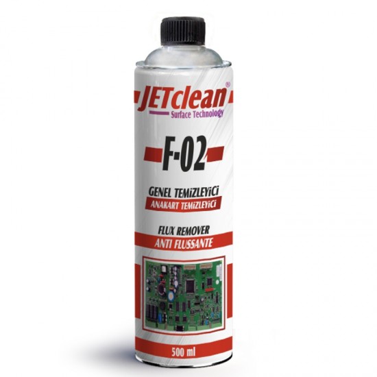 JETCLEAN F-02 500 ML FLUX ANAKART TEMİZLEME SPREY (81)