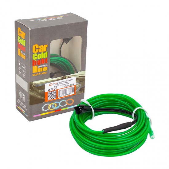 NEON YEŞİL 5 METRE İP AYDINLATMA 5 V USB ADAPTÖRLÜ (81)