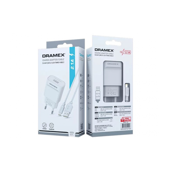 D21L CHARGE ADAPTER İPHONE USB SET 2.1A EV ŞARJ ALETİ (81)