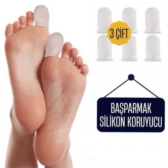 TransForMacion 6 ADET Baş Parmak İçin Silikon Koruyucu 711553