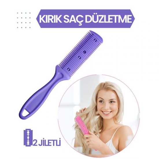 TransForMacion 2 Jiletli Kırık Saç Düzeltme İnceltme Tarağı 716867