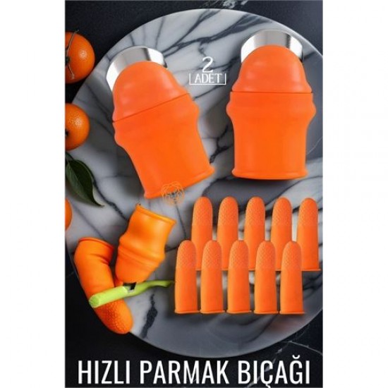 Transformacion Hızlı Parmak Bıçağı Başparmak Sebze Kesici 2 li set 719487