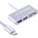 USB TYPE C TO OTG COMBO USB 3.0 HUB+KART OKUYUCU (81)