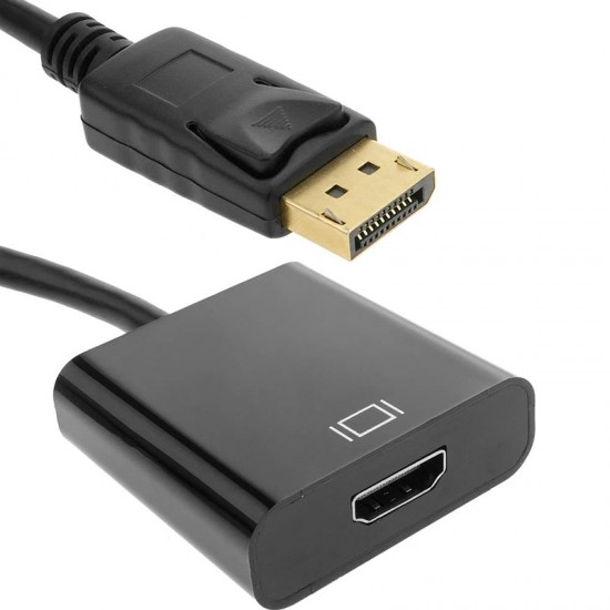 DISPLAY PORT TO HDMI DİŞİ 10 CM ÇEVİRİCİ KABLO (81)