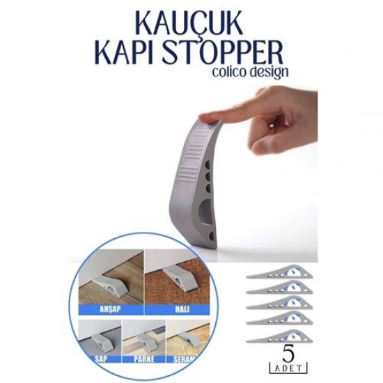 TransForMacion Kauçuk Kapı Stopperi Colico Design 5 Adet 718574