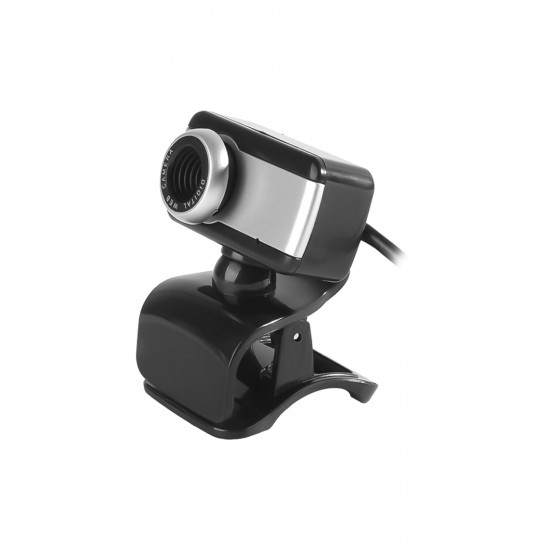 TAK ÇALIŞTIR 2 MP MİKROFONLU 480P USB WEBCAM PC KAMERA (4251)