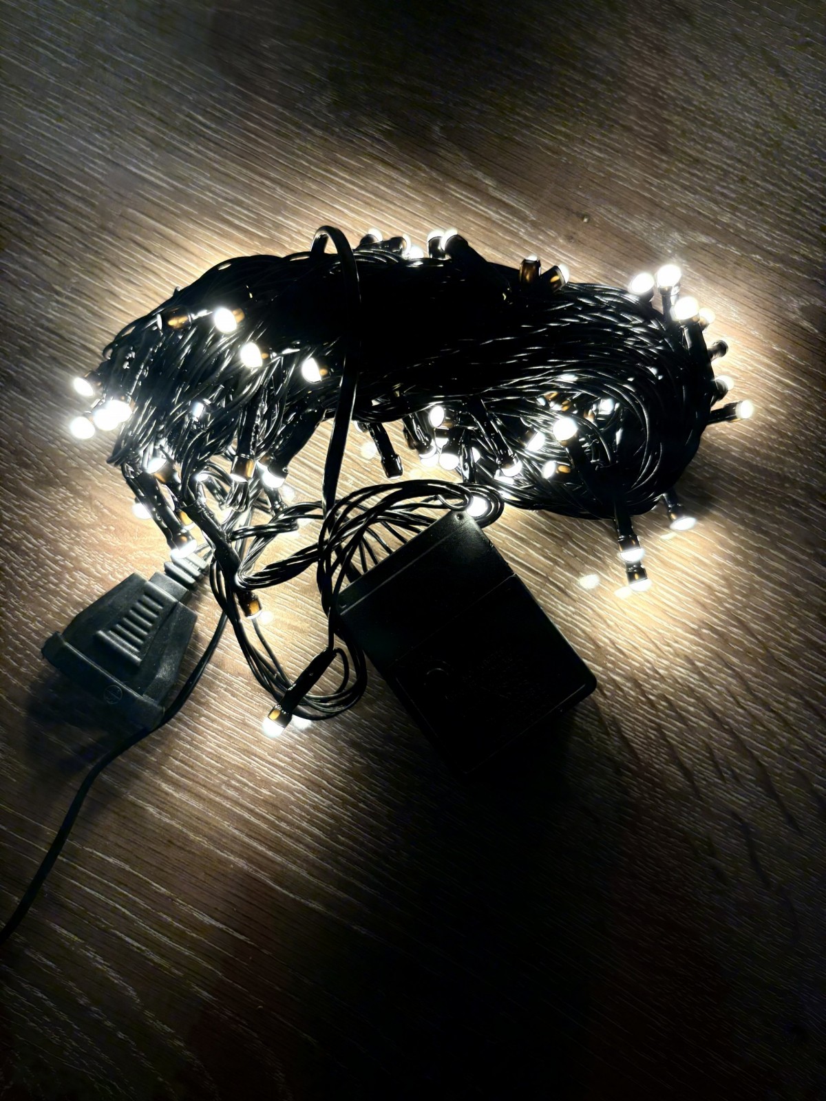 10m 100 Led Damla Uçlu Gün Işığı Siyah Kablo Mz-17-3