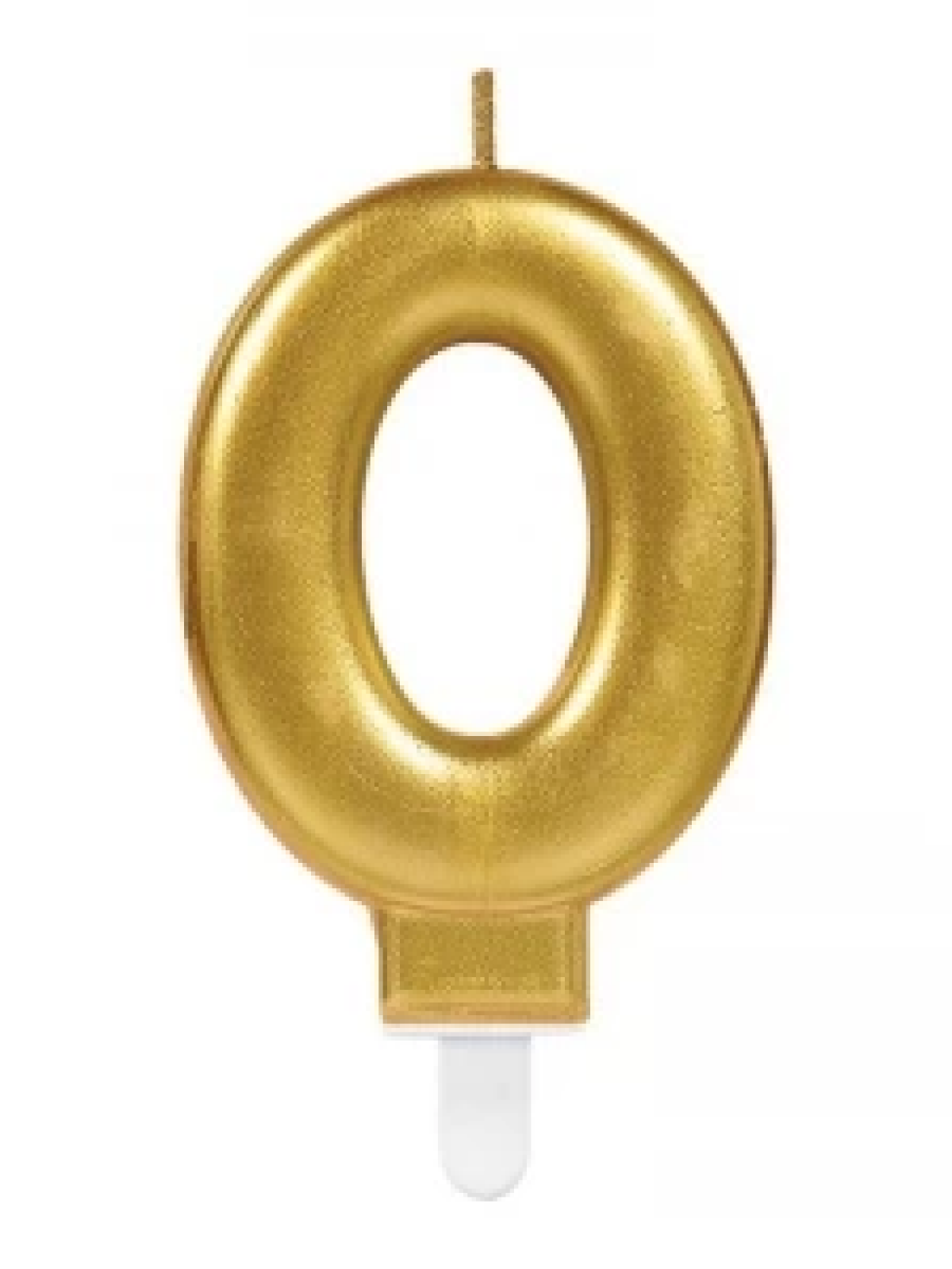 0 Rakam Mum Gold Renk