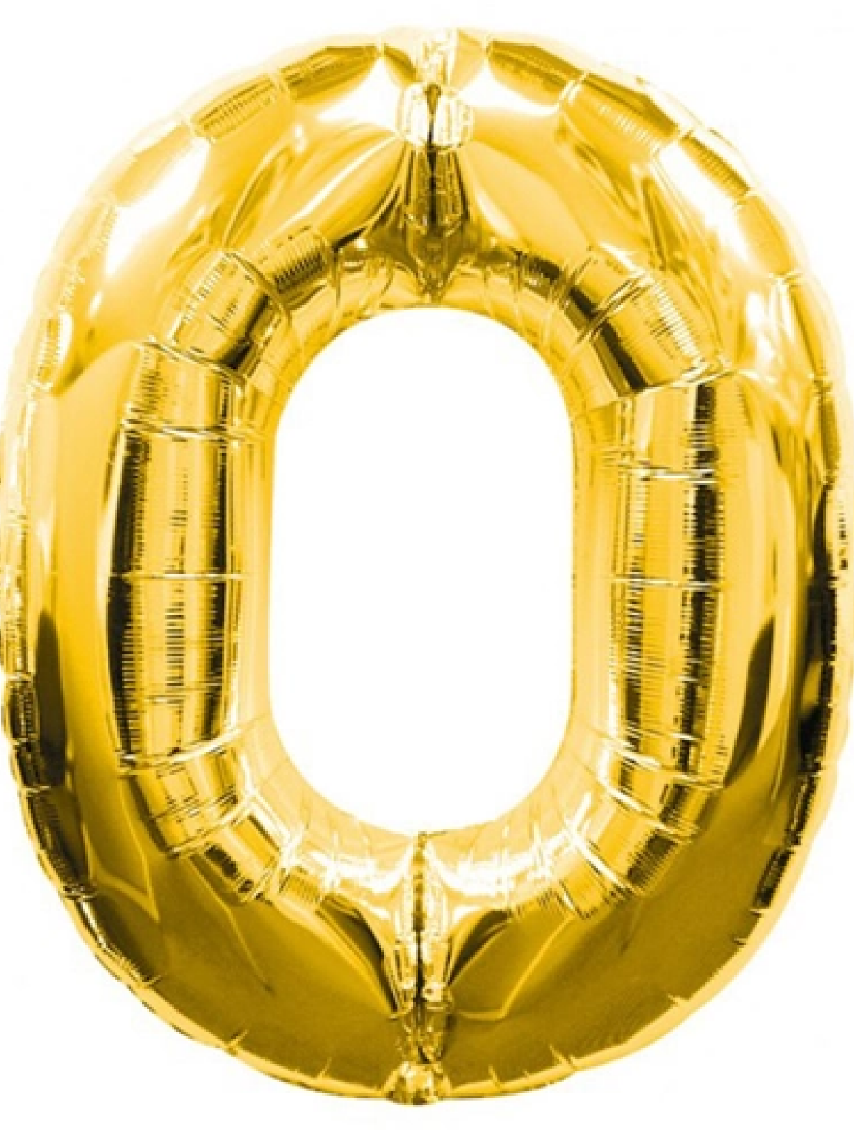 0 Rakamlı Folyo Balon Gold Renk  40 İnç