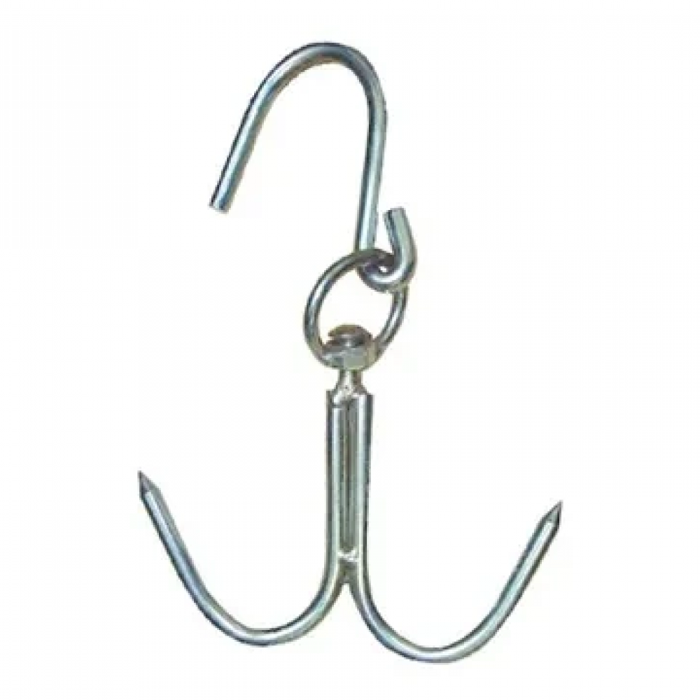 10 Mm Kasap Et Kancası - 239li Dönerli Set - Et İşleme - Hijyenik - Düzenli - Dayanıklı - Uzun Ömürlü