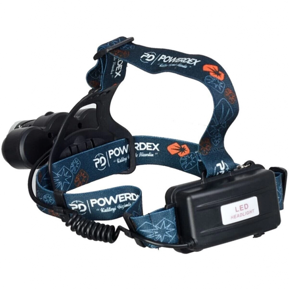 10 W Şarjlı Metal Yağmur Suyu Geçirmez Kafa Lambası - Feneri