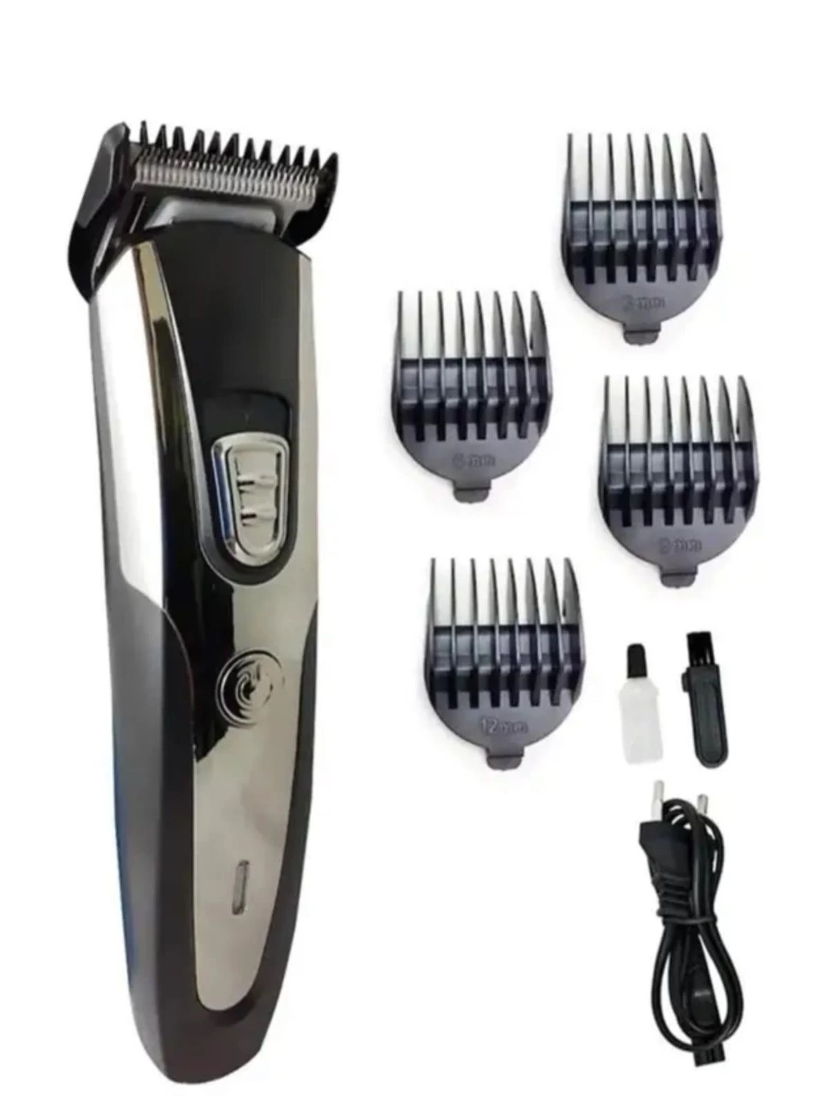 1019 Profesyonel Şarjlı Saç Sakal Ense Vücut Kılı Kesme Tıraş Makinesi Lazer Öncesi