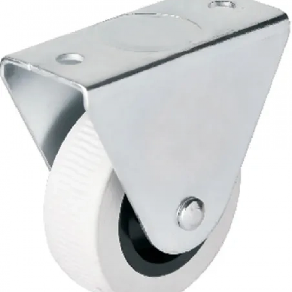 105 - 50 Mm Sabit Gri Pvc Teker 4 Adet