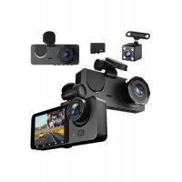 1080p Full Hd Çözünürlüklü Üç Kameralı Araç İçi Kamera - Park Ve Sürüş Güvenliği