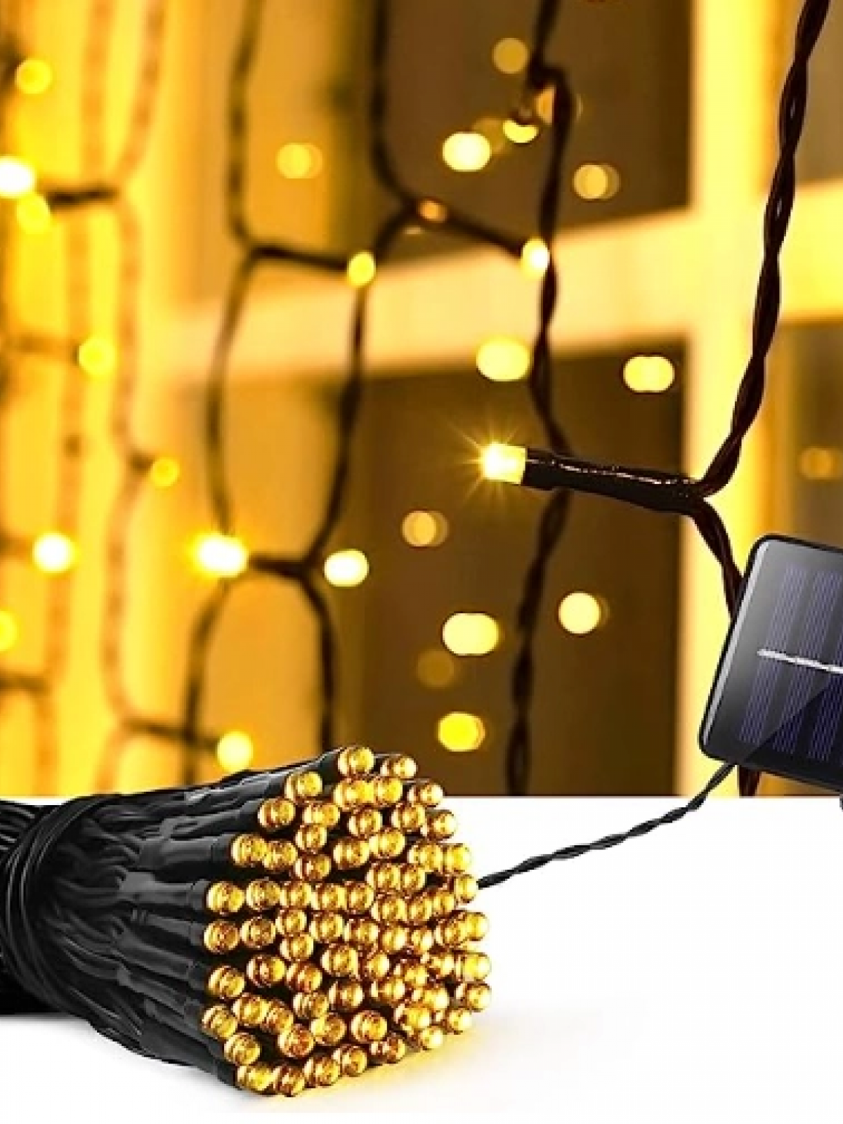 11m 100 Led Gün Işığı Solar Mz-66 Ve Mz-321