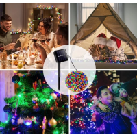 11m 100 Led Rgb Solar Mz-322