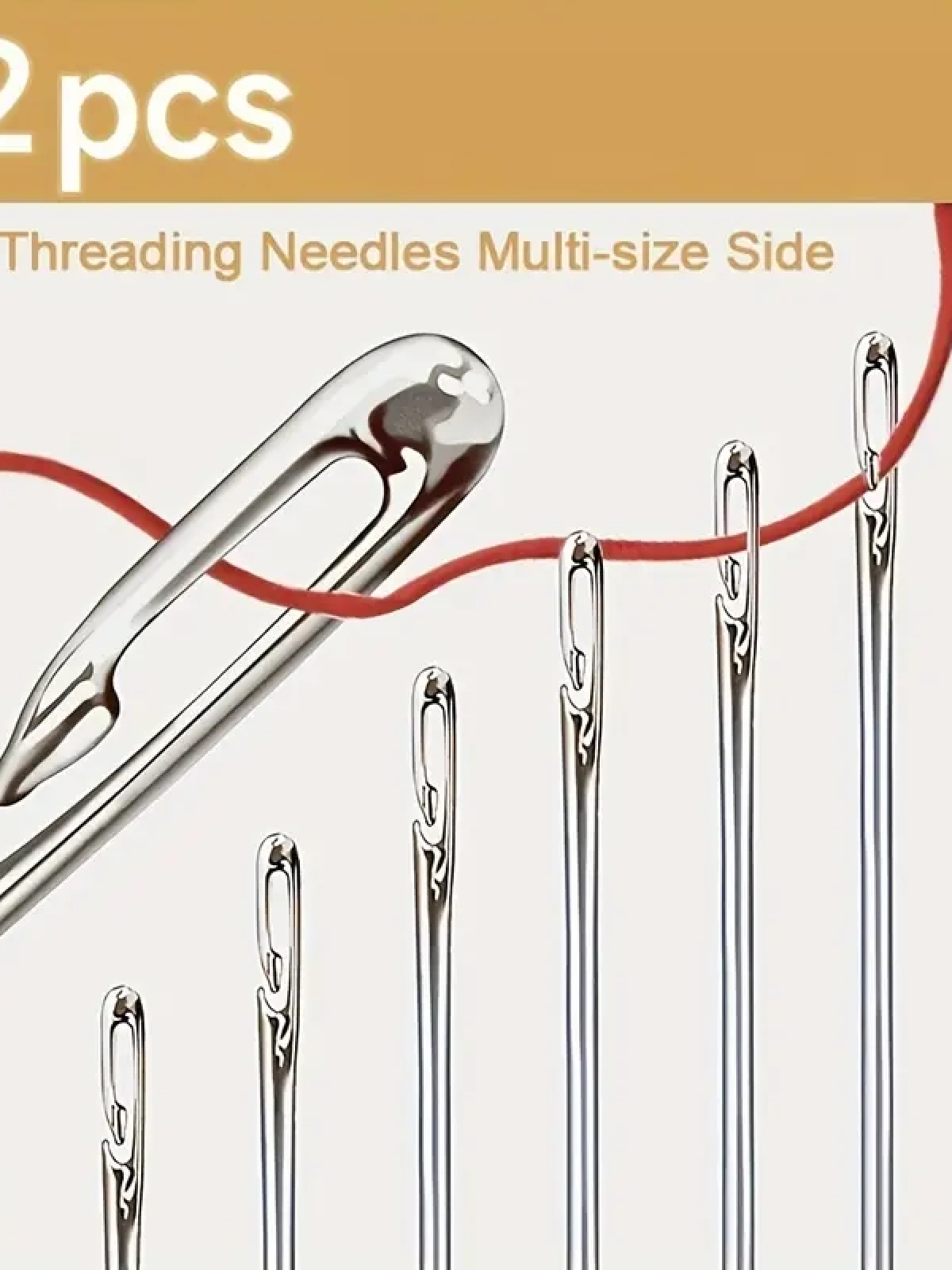 12 Kolay İplik Geçirilen İğne Seti