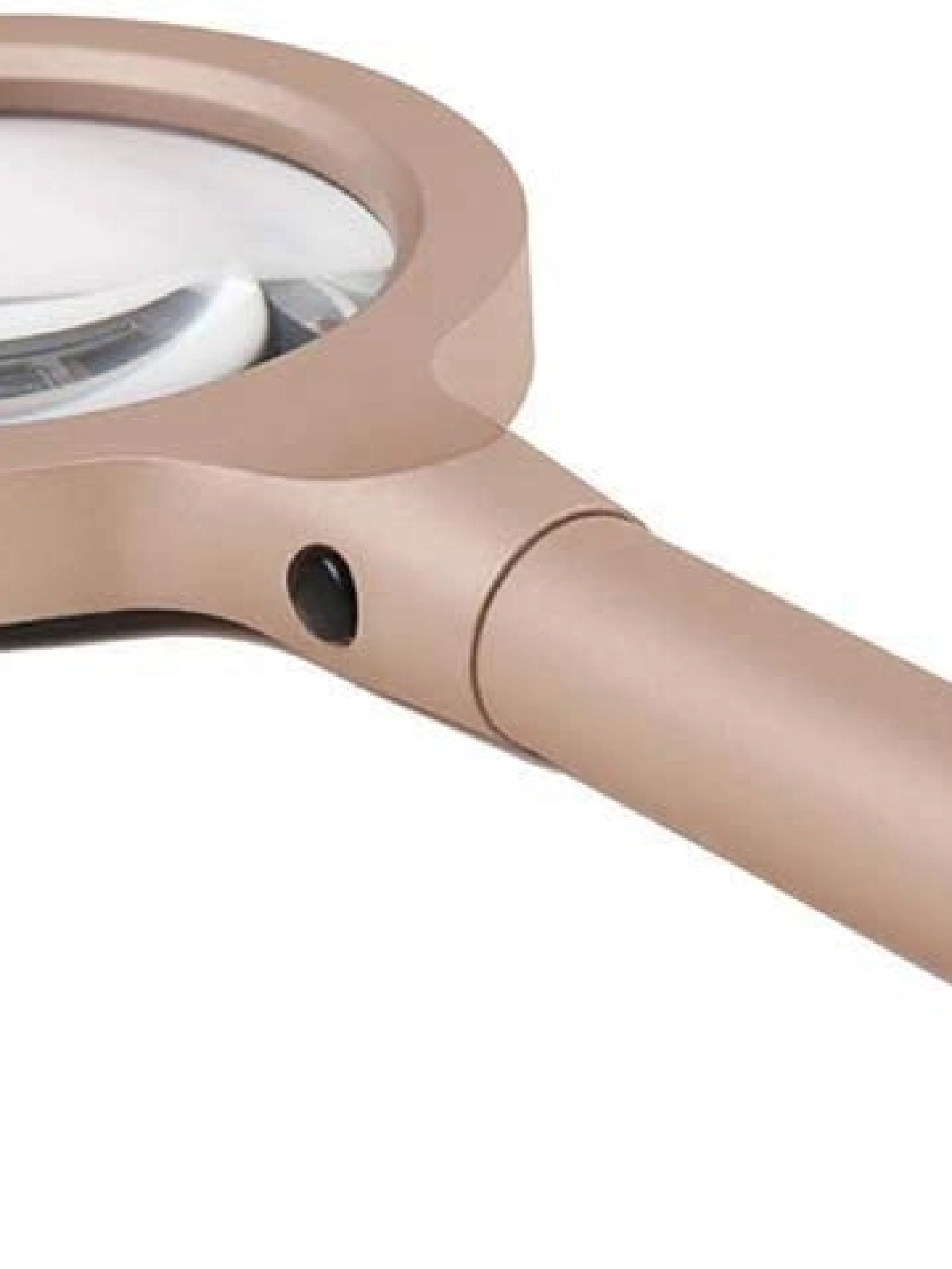 12 Led Işıklı 10x Büyüteç  ,yaşlılar Ve Çocuklar Için Okuma Saplı  Metal Büyüteç 8013