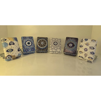 12'li Büyüteçli Dikdörtgen Cep Aynası Mz-101