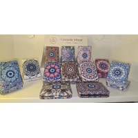 12'li Büyüteçli Dikdörtgen Cep Aynası Mz-118