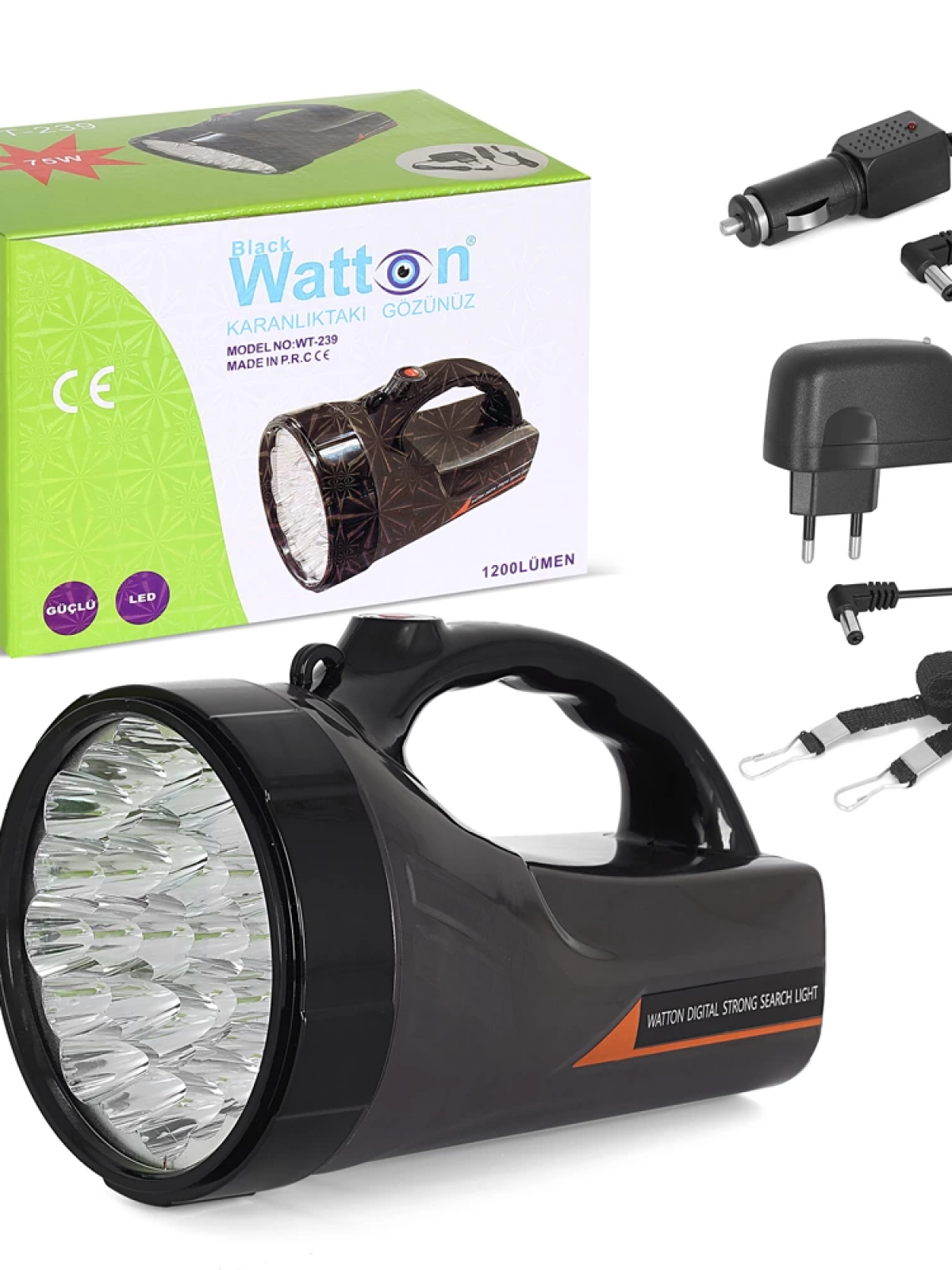 1200 Lümen 25 Ledli El Feneri  Wt-239