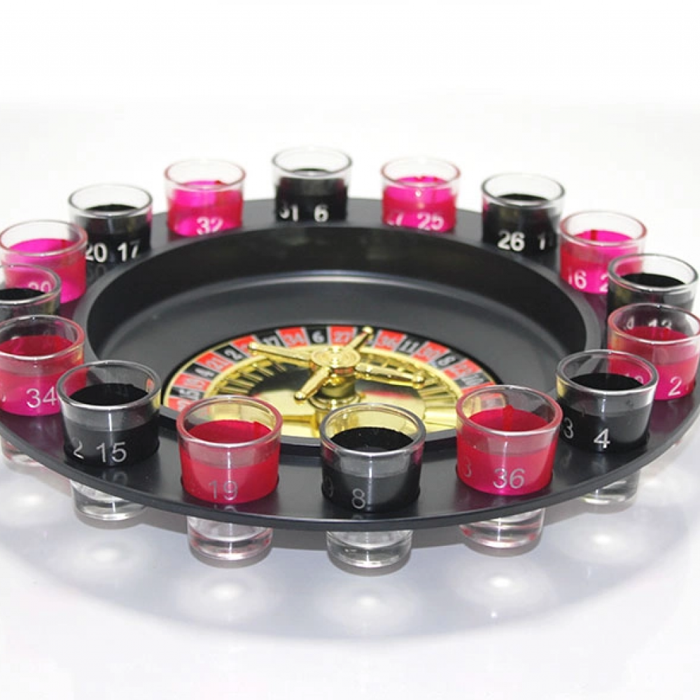 16'li Shot Bardaklı Rulet Oyunu Alk2546