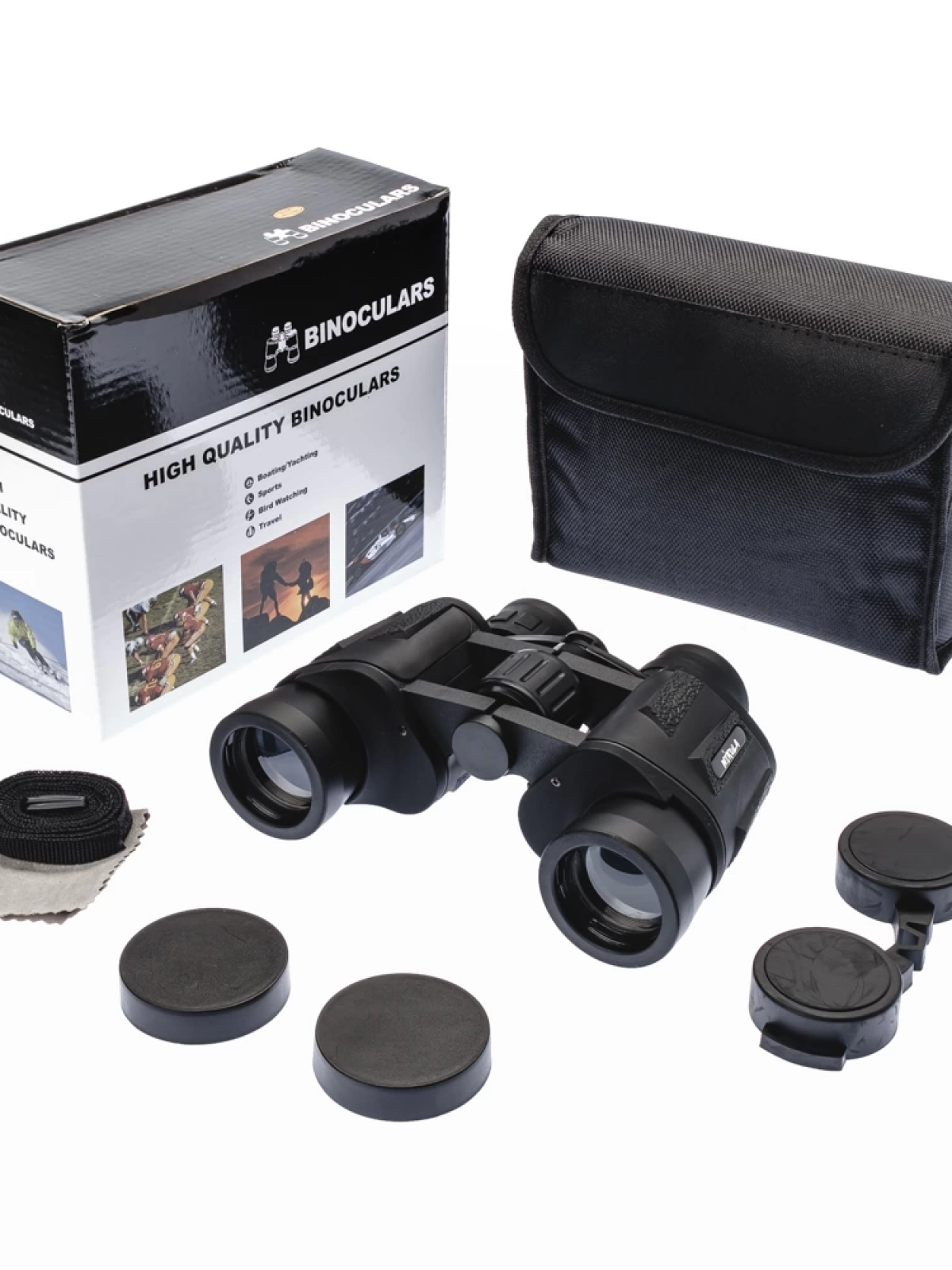 20x35 Profesyonel El Dürbünü – Büyük Mercek – Süper Netlik – 1000m/56m – Siyah