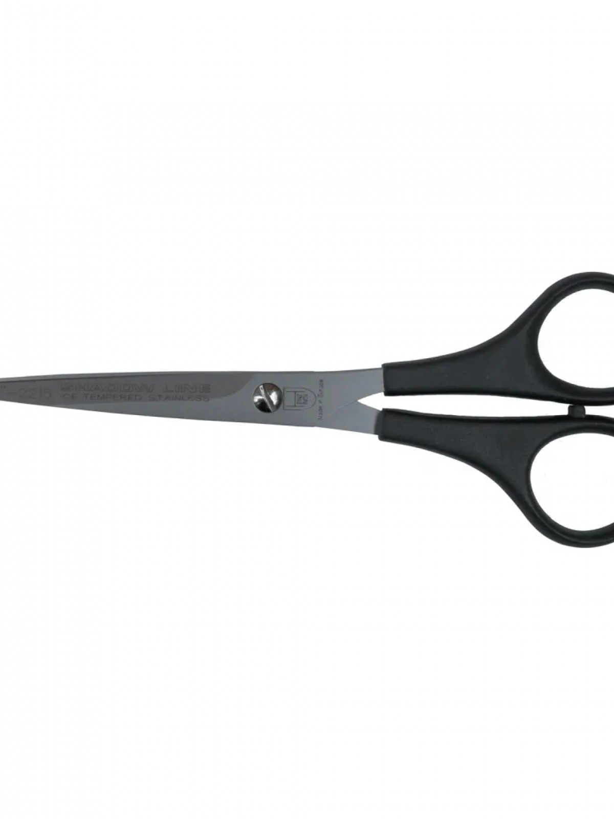 2215 M-528 Plastik Saplı Düz Makas No: 6 İnç / 15,24 Cm - Paslanmaz Çelik