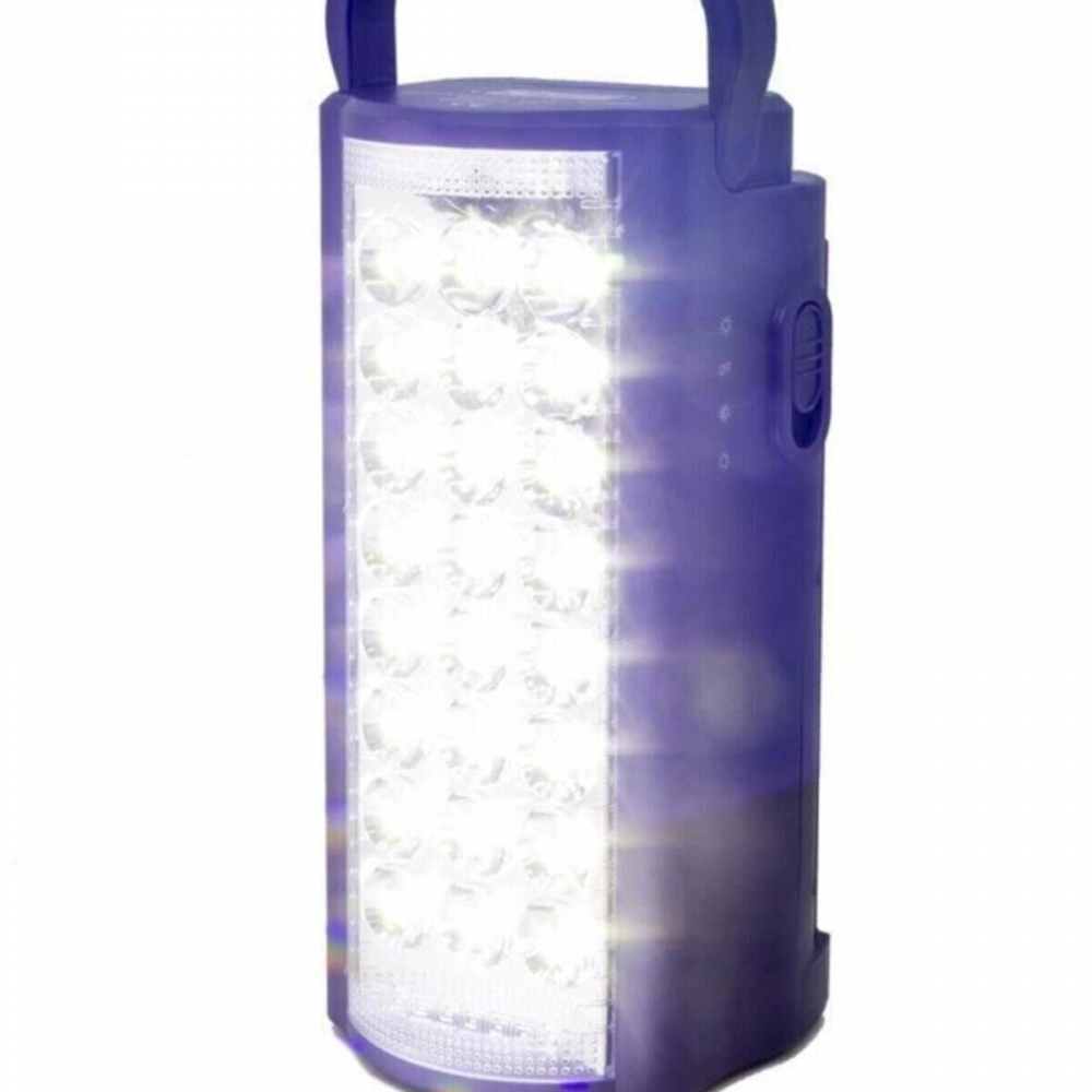 24 Büyük Ledli 80 Saat Yanan Powerbank Özellikli Akülü Led Işıldak