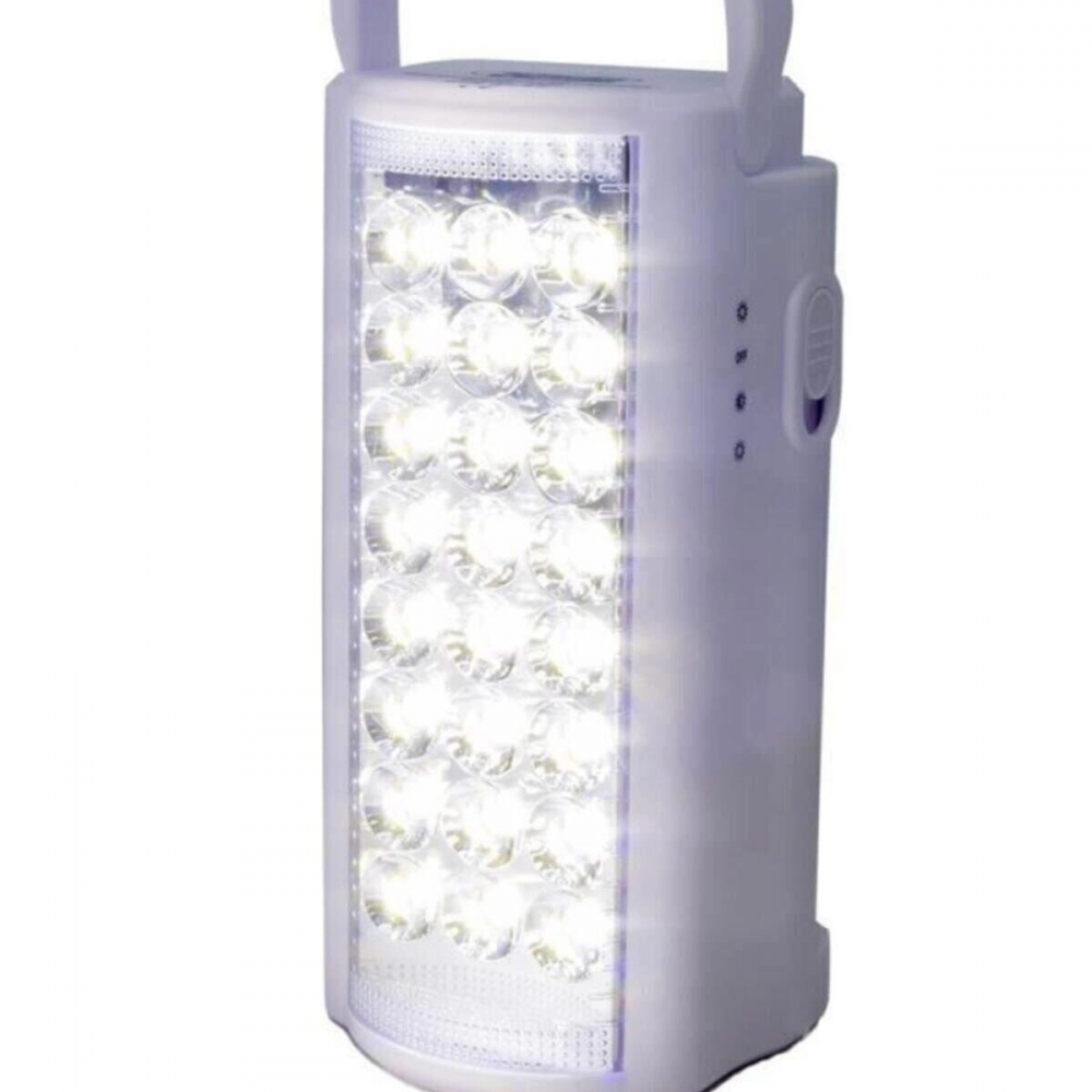 24 Büyük Ledli 80 Saat Yanan Powerbank Özellikli Akülü Led Işıldak