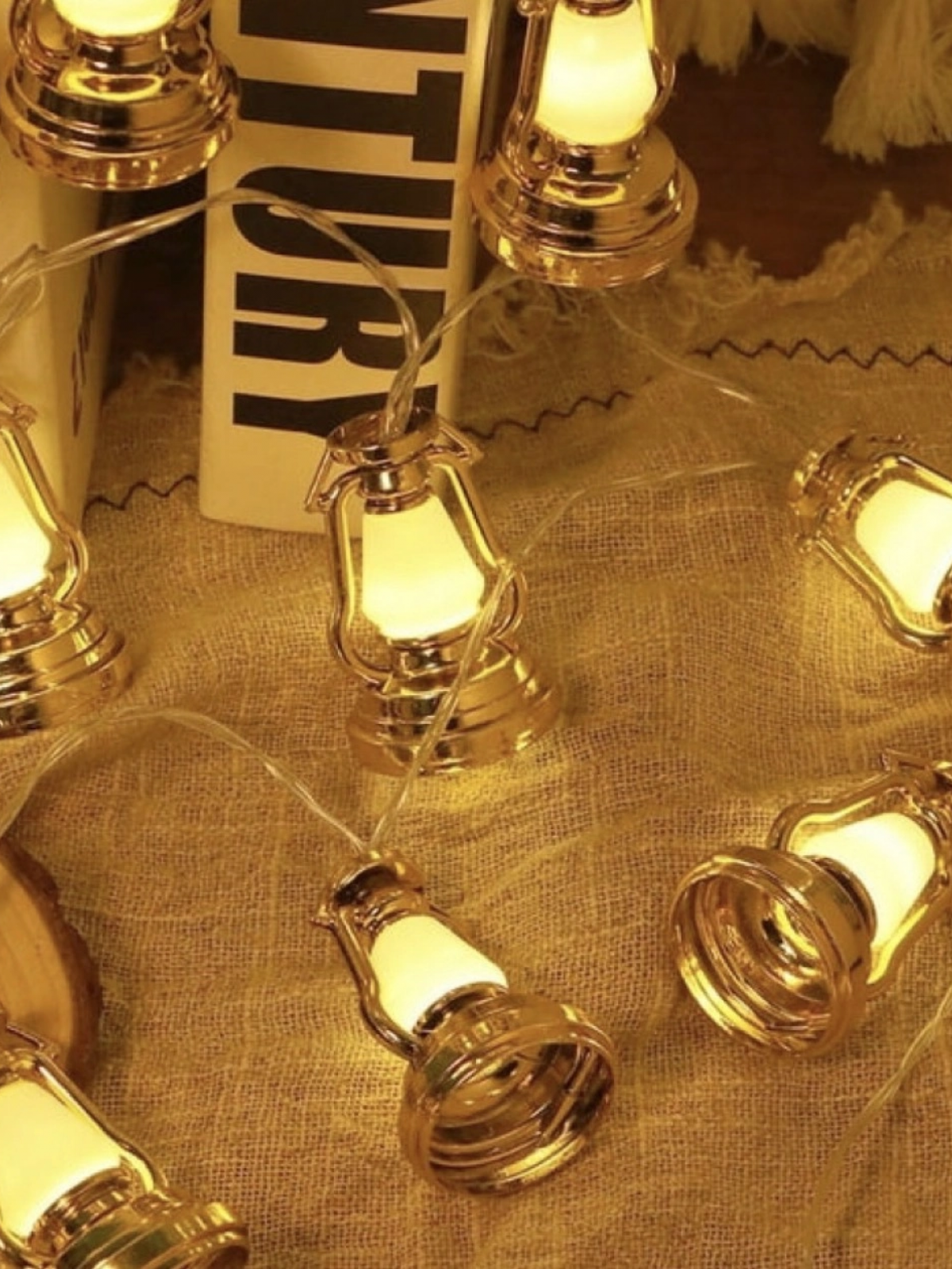 2m 10 Led Ramazan Kandili Led Işık Mz-309