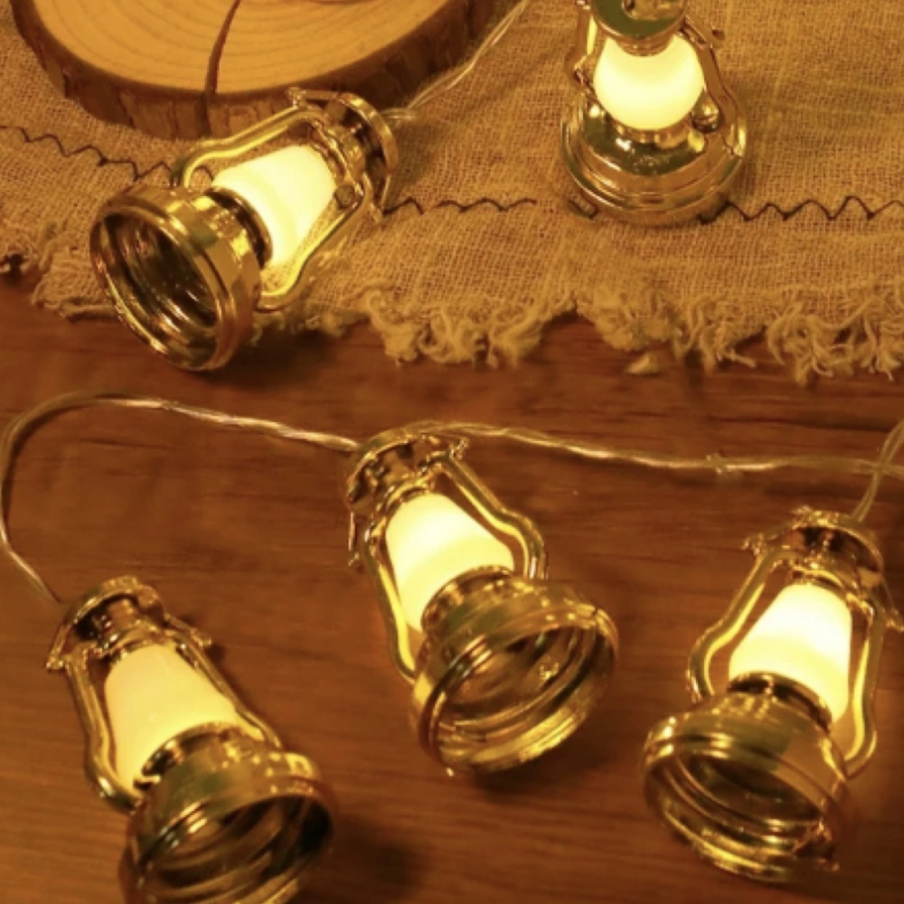 2m 10 Led Ramazan Kandili Led Işık Mz-309