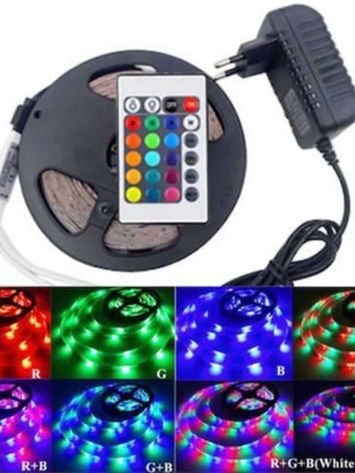 3 Çipli Rgb İç Mekan Şerit Led 5 Metre