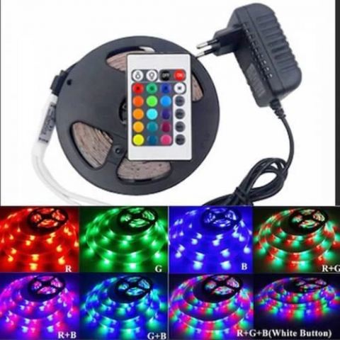 3 Çipli Rgb İç Mekan Şerit Led 5 Metre 3 Çipli Rgb İç Mekan Şerit Led 5 Metre