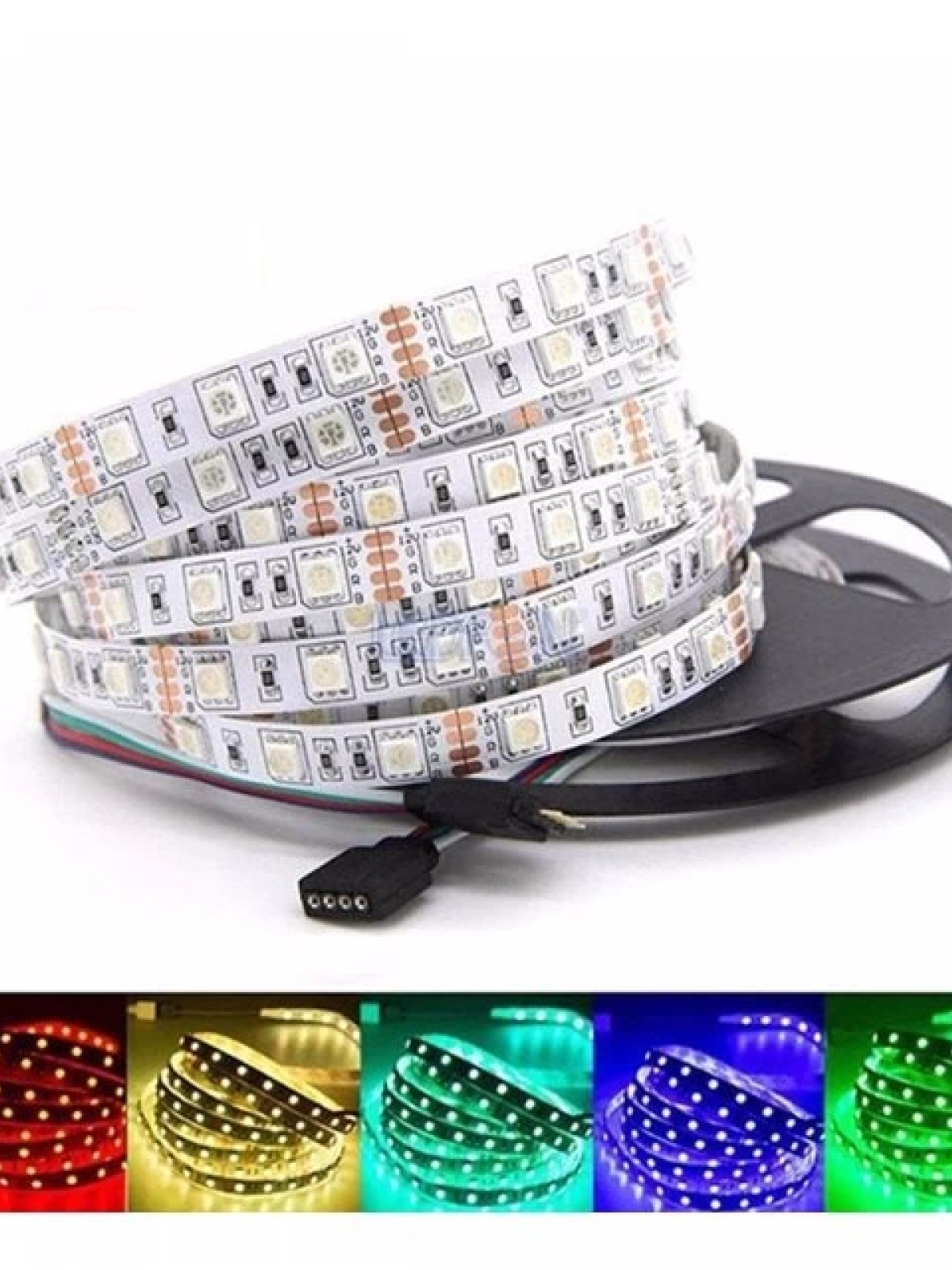 3 Çipli Rgb İç Mekan Şerit Led 5 Metre