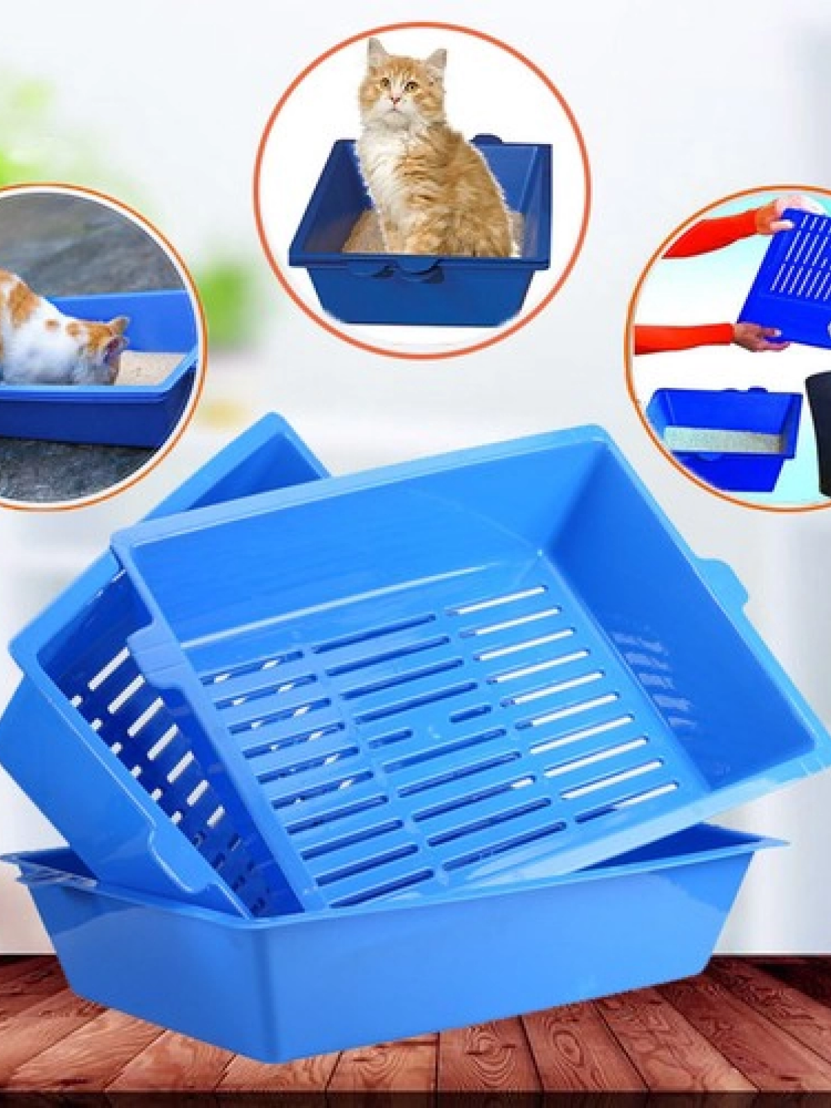 3 Katlı Kedi Tuvaleti