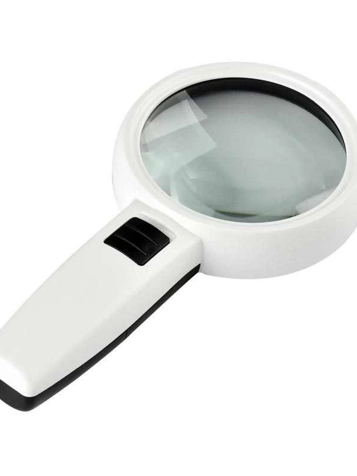 3 Ledli 5x95mm & 10x19mm El Büyüteç, Takı, Okuma,para Kontrol Için Dt7665