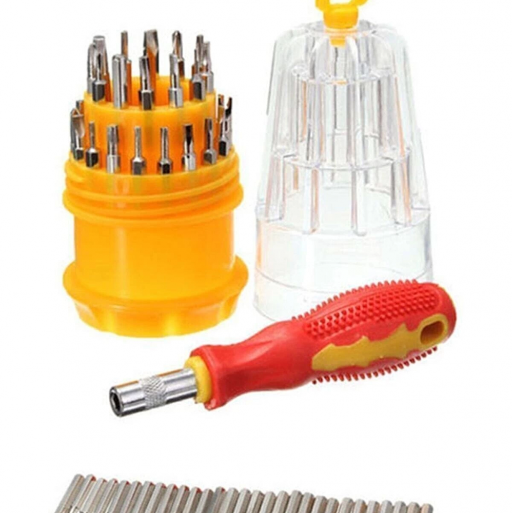 31 Parça Elektronik Saat Tamir Yumurta Tornavida Uç Seti Takımı