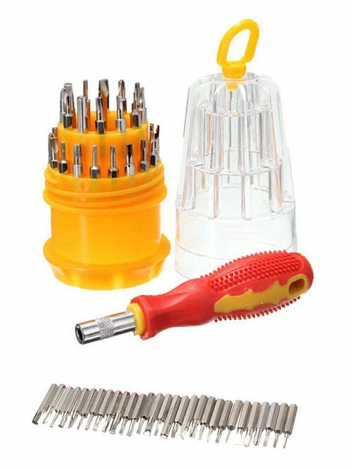 31 Parça Elektronik Saat Tamir Yumurta Tornavida Uç Seti Takımı