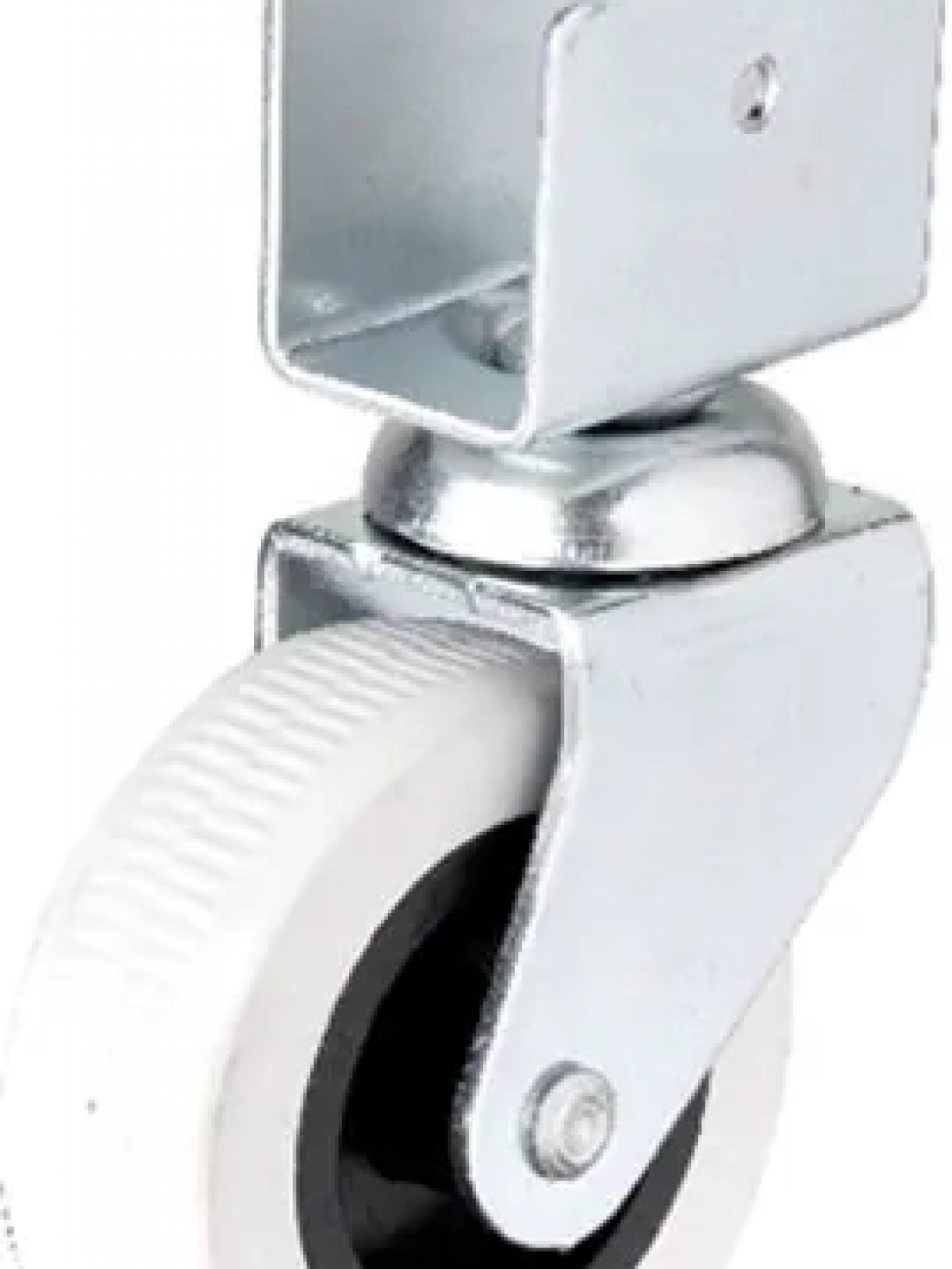 324 - 50x20 Mm Gri Kısa U Tablalı Teker 4 Adet