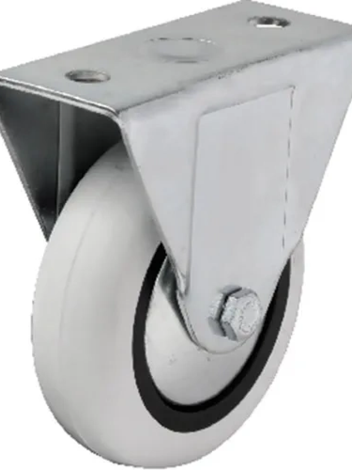 355 - 75x25 Mm Pvc Makaralı Sabit Teker 4 Adet