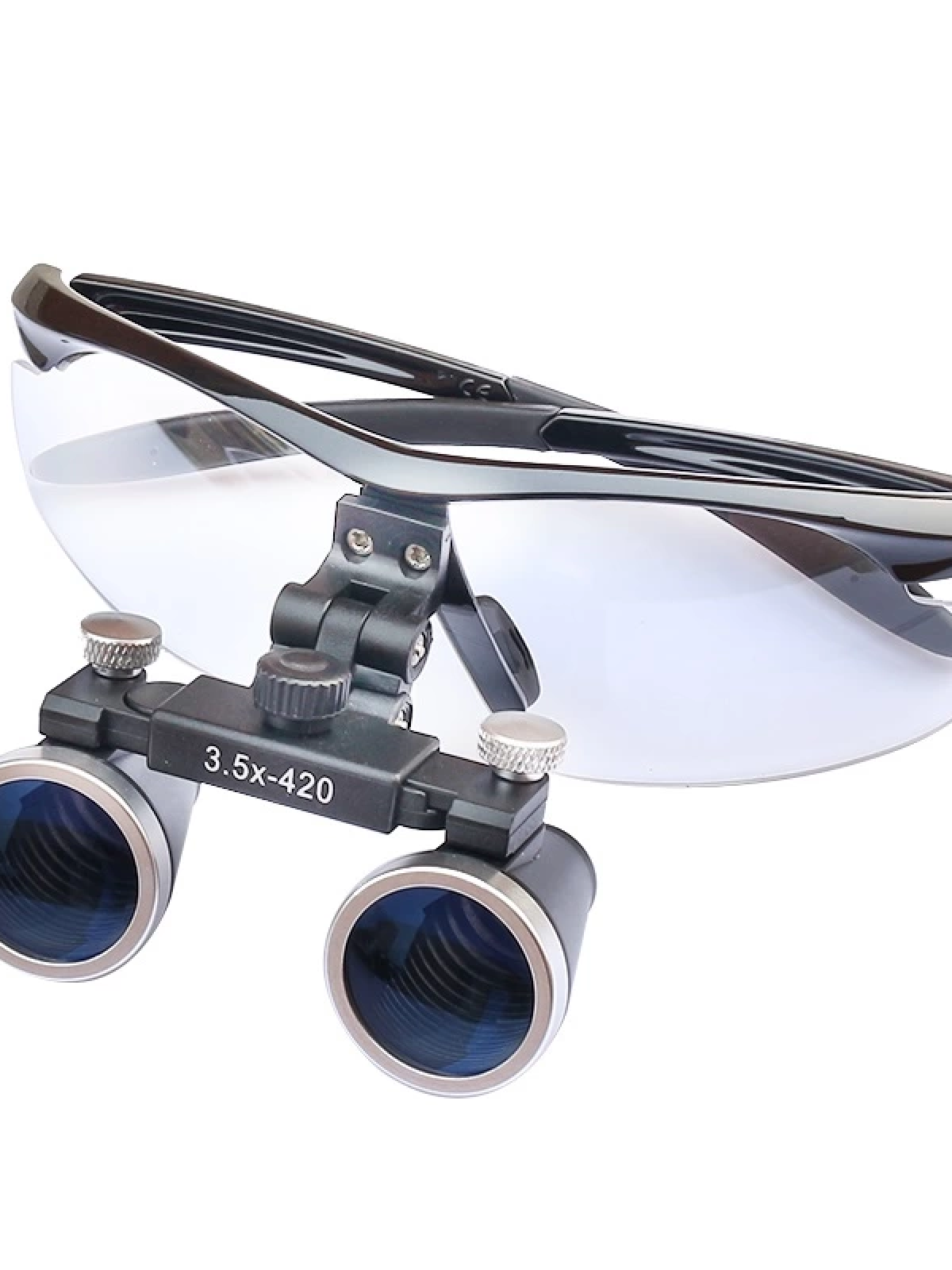3.5x420mm  Diş Cerrahi Gözlük Lens Büyüteç,taşıma Çantalı