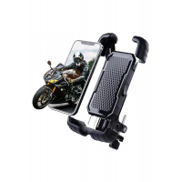 360° Derece Ayarlanabilen Gidon Bağlantılı Bisiklet Motosiklet İçin Abs 4-7.8″ İnç Telefon Tutucu