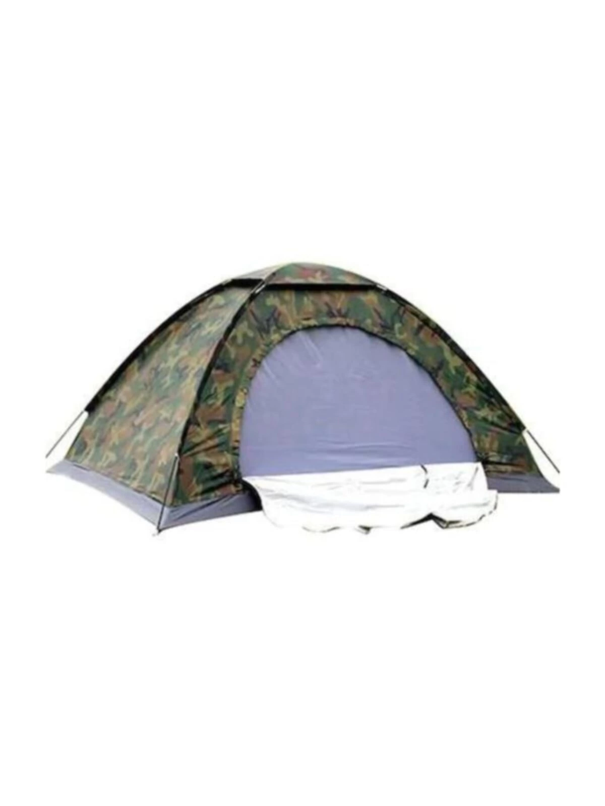4 Kişilik Kamuflaj Desenli Kolay Kurulumlu Kamp Çadırı