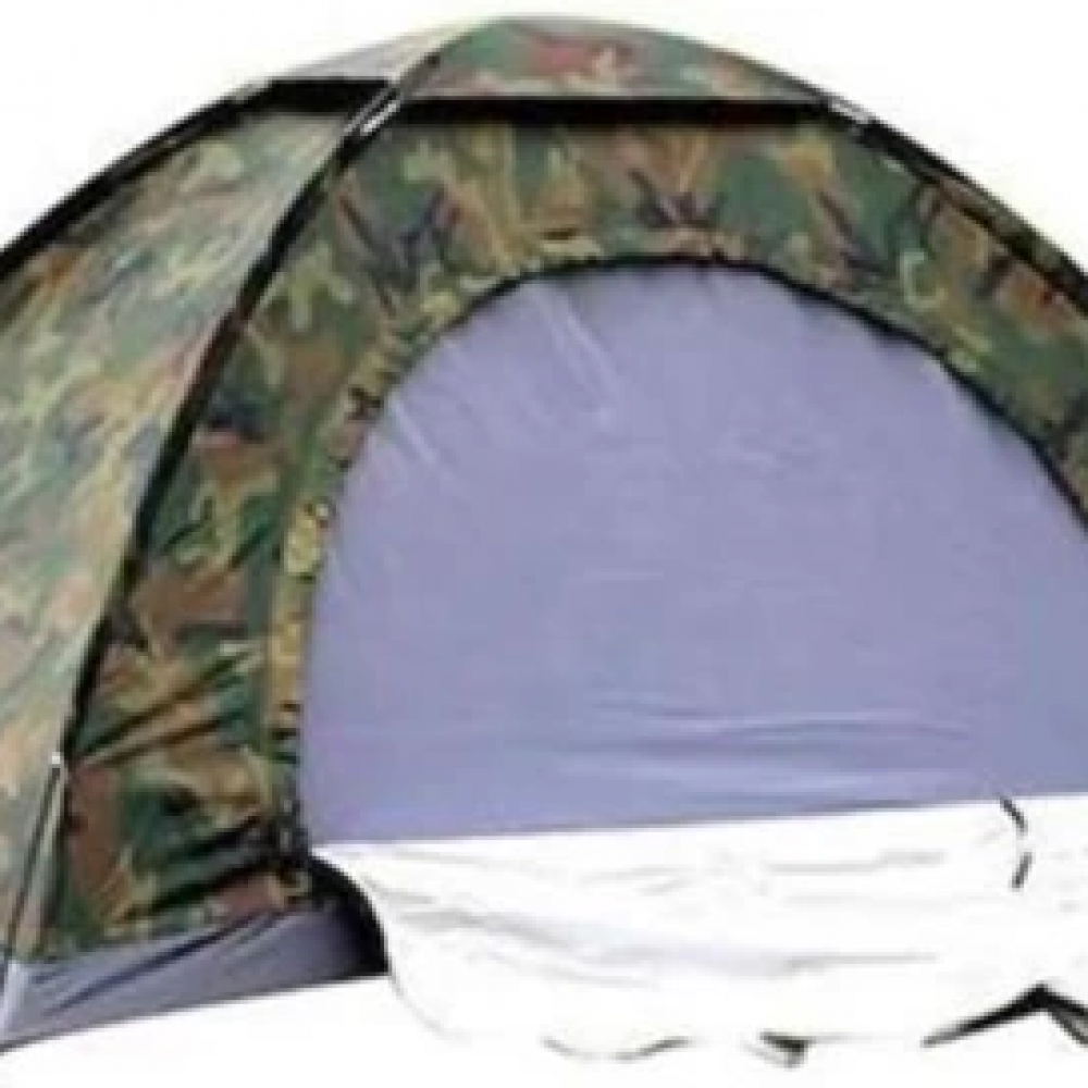 4 Kişilik Kamuflaj Desenli Kolay Kurulumlu Kamp Çadırı