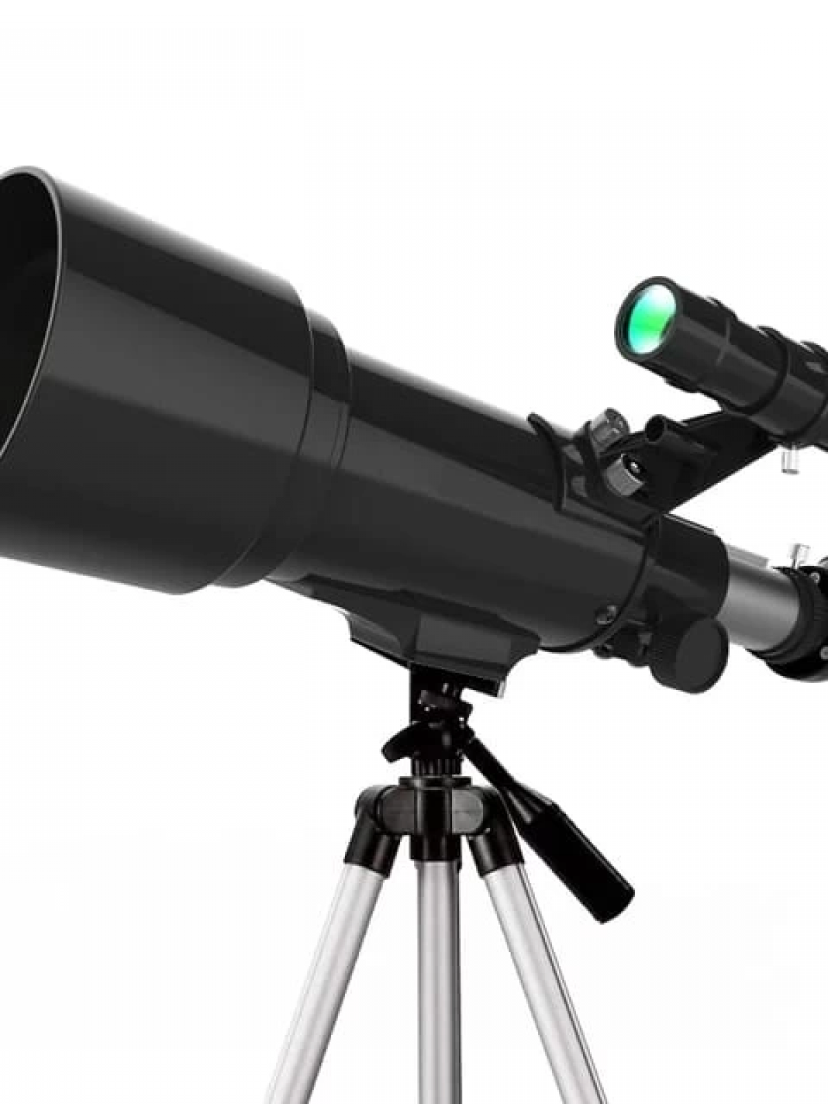 400x70mm Açıklıklı Refrakter Teleskoplar (15x150x), Telefon Adaptörlü Reflex