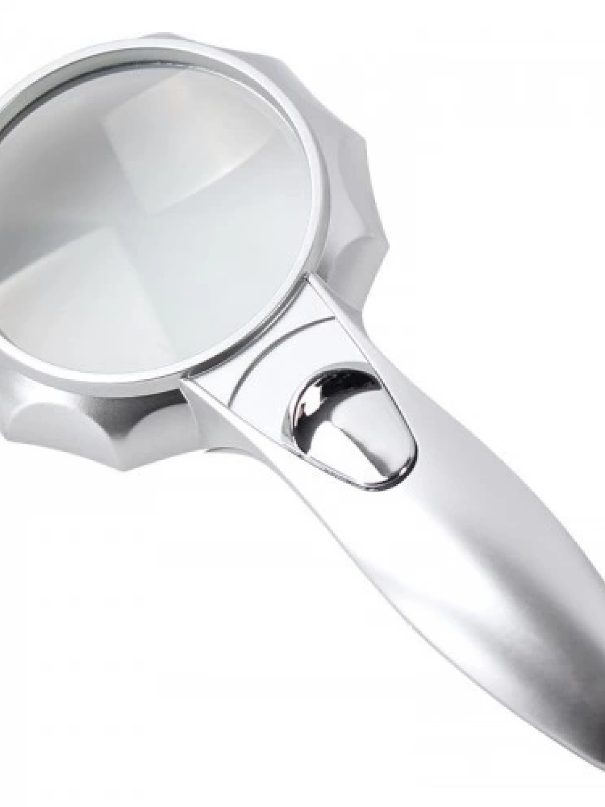 4x 6 Led Işık Aydınlatma 75mm Optik Lens El Büyüteç