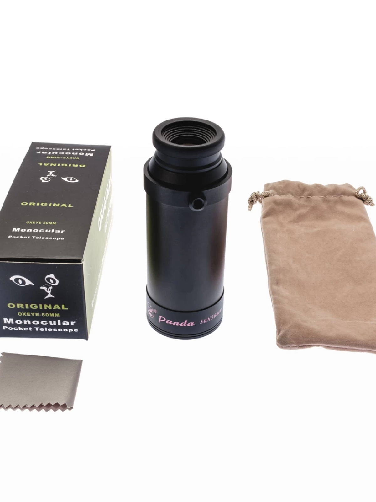 50x50 Panda Metal Gövde Tek Gözle Büyük Mercek Korsan Dürbün Dsyh