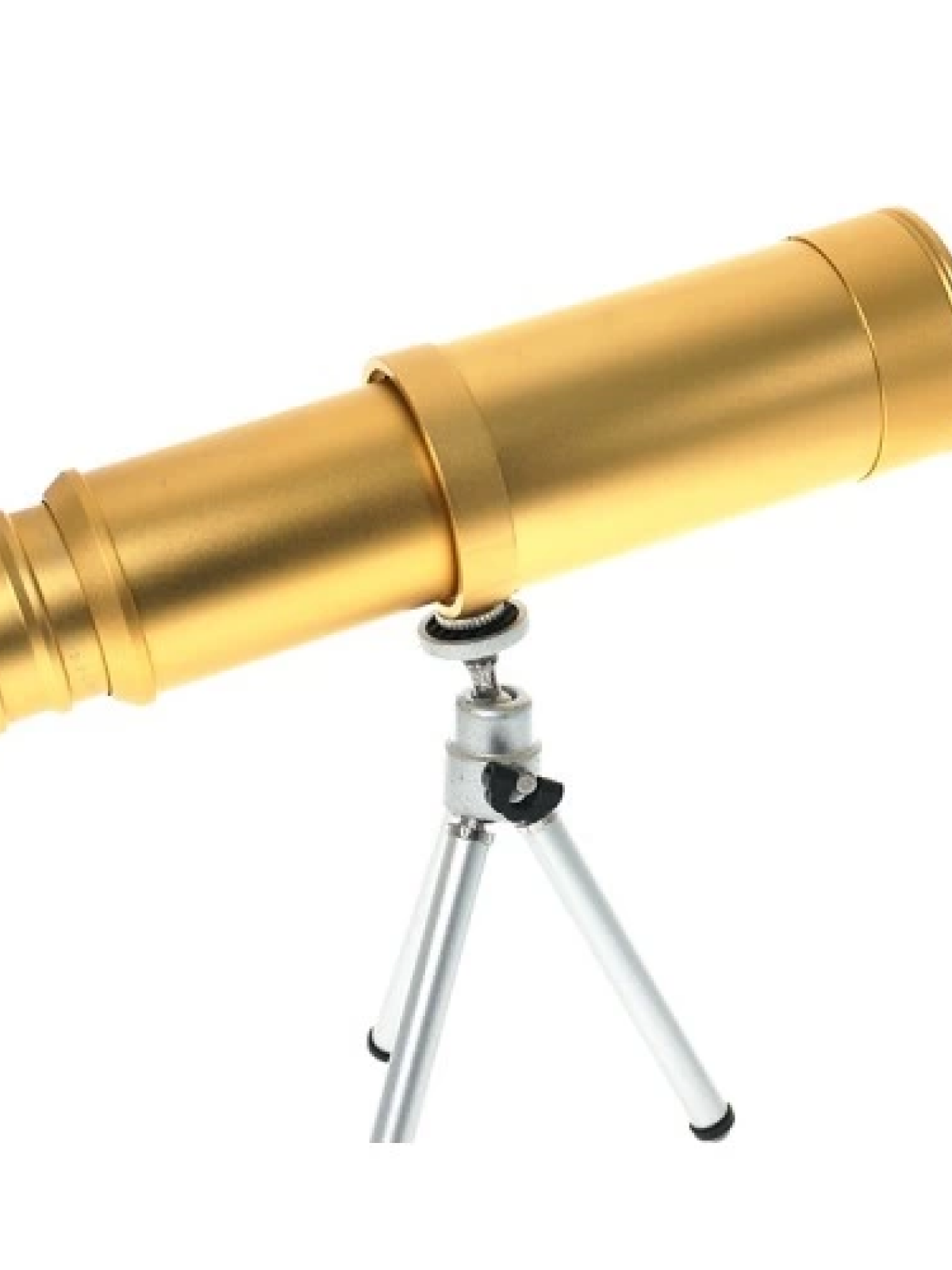 50x50 Panda Metal Gövde Tek Gözle Büyük Mercek Korsan Dürbün Gold