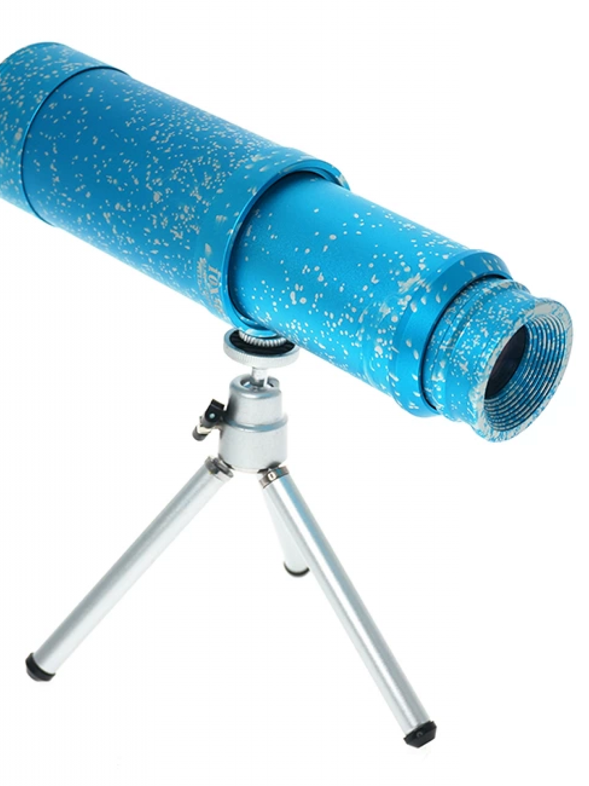 50x50 Panda Metal Gövde Tek Gözle Büyük Mercek Korsan Dürbün Mavi